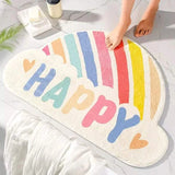 Super absorbent bedroom/bathroom door mats