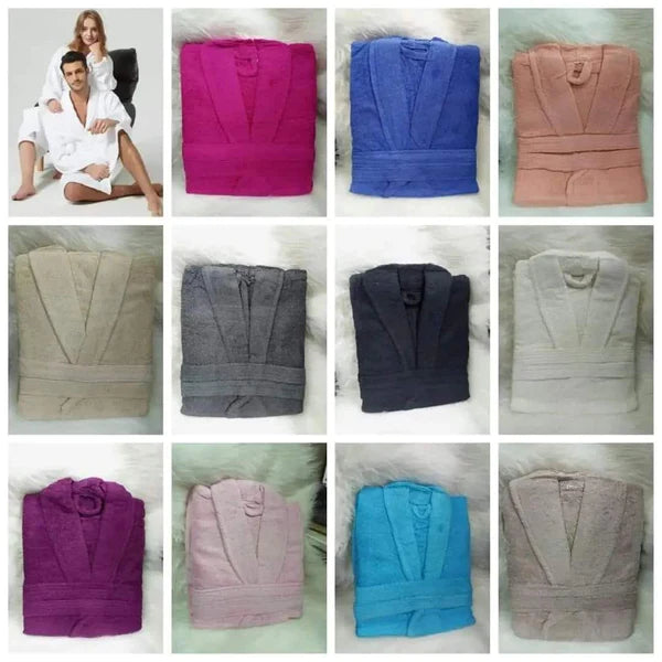 Super absorbent terry Towel bathrobes