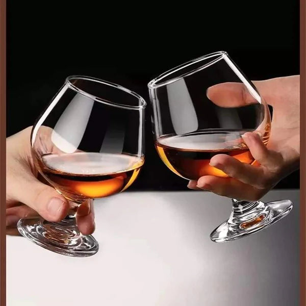 6 cognac glasses