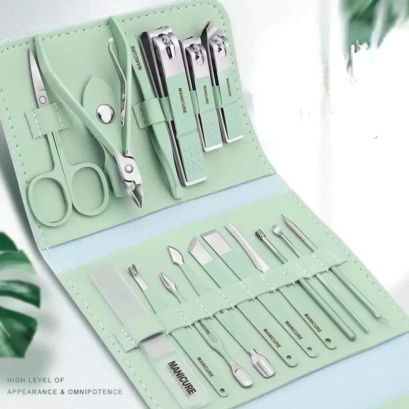 16 pieces nail care tool kit