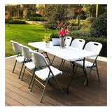 Foldable Table and Chairs Set