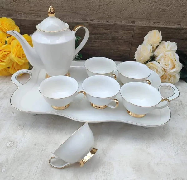 Bone china coffee/tea set