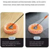 Multifunctional Sunflower chenille Telescopic Mop