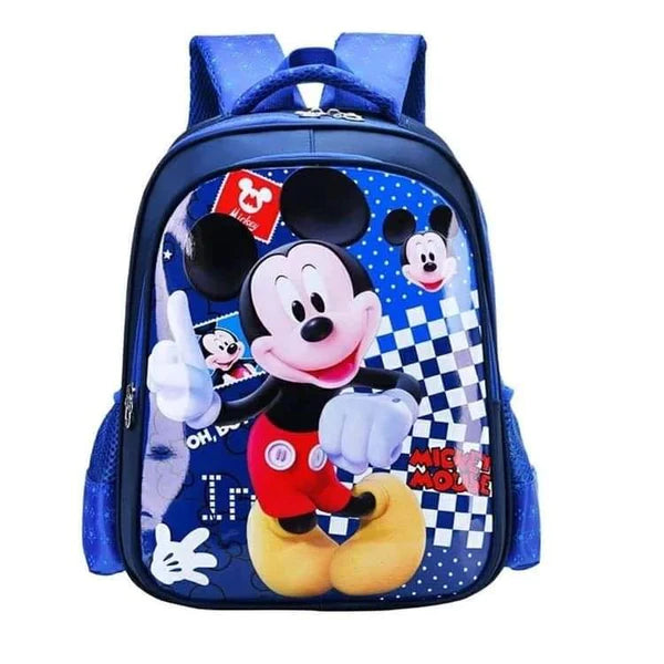 Cartoon themed school bags