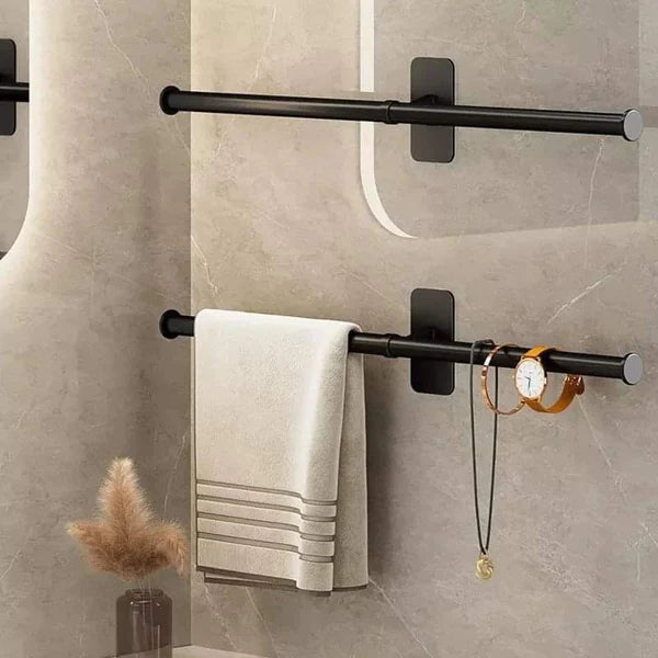 Bathroom towel hanger