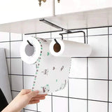 Double kitchen towel holder