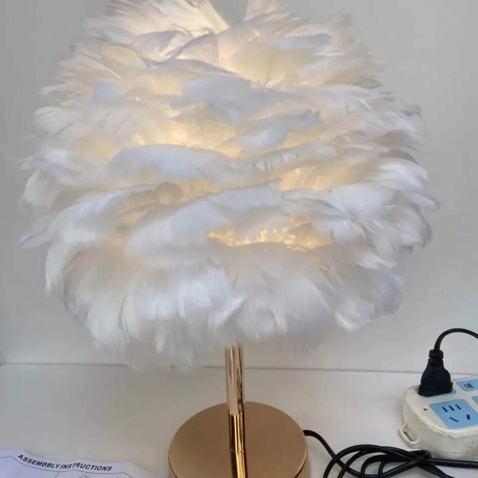 Goose Feather LampShade