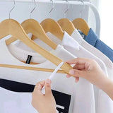 Wooden clothes hangers 10pcs