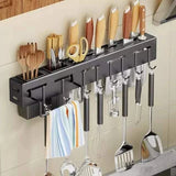 Wall mounted knife set/kitchen accessories organizer