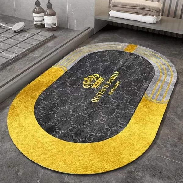 Antislip absorbent mat