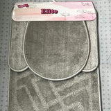 Premium quality antislip toilet mat set