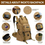 Camping hiking stylish travelling backpack.