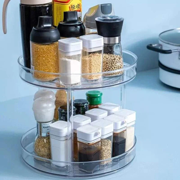 Acrylic Rotating Spice rack