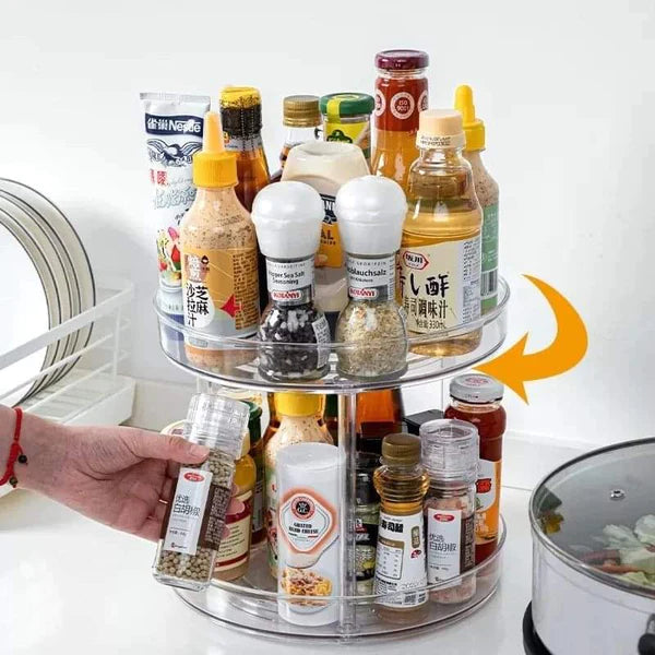 Acrylic Rotating Spice rack