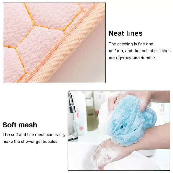 3pcs set exfoliating body scrubber