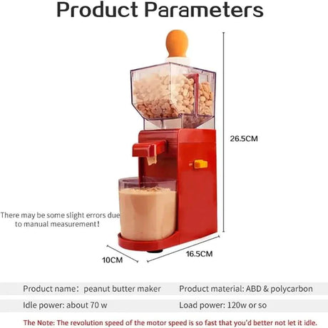 Mini Electric Peanut Butter Machine