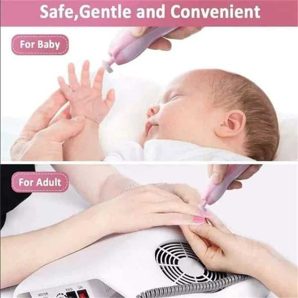 Electric Baby Nail File Clippers