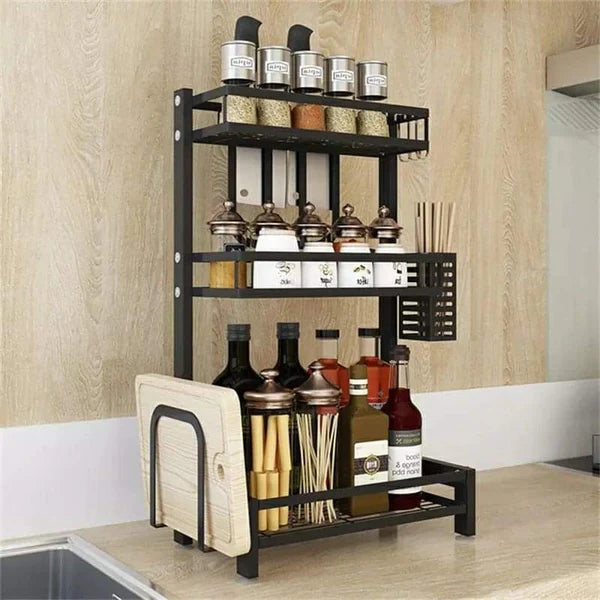 Premium quality 3 tier spice rack