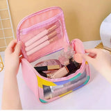 Transparent washbag/cosmetic bag