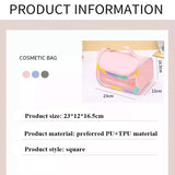 Transparent washbag/cosmetic bag