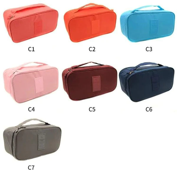 Portable undergarments organizer pouch