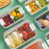 Fresh food Vegetable Containers with vents 3 pcs