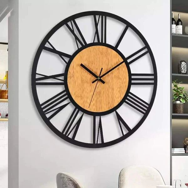 Vintage creative roman wall clock