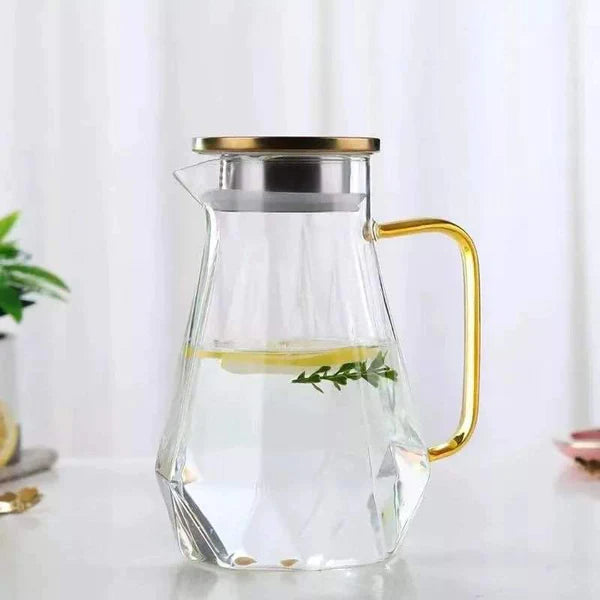 Borosilicate glass pitcher jug 1.5ltrs