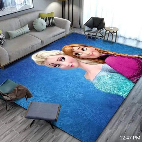 Cartoon themed carpet