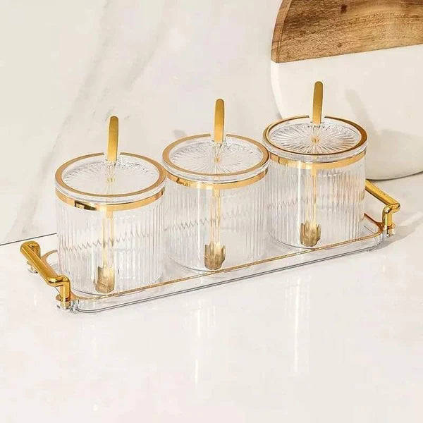 Acrylic storage containers
