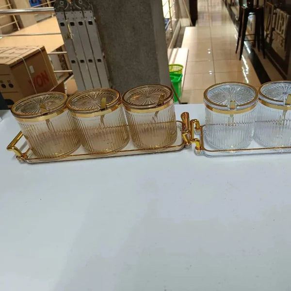 Acrylic storage containers