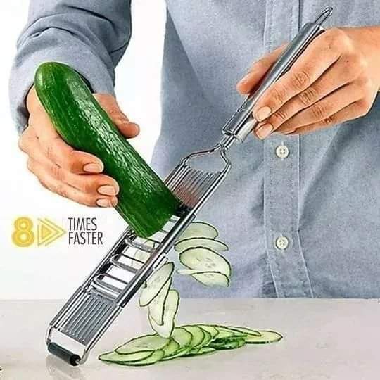 Multifunctional stainless steel vegetables slicer