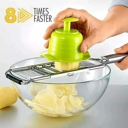 Multifunctional stainless steel vegetables slicer