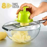 Multifunctional stainless steel vegetables slicer