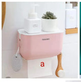 Waterproof tissue dispenser with side hooks