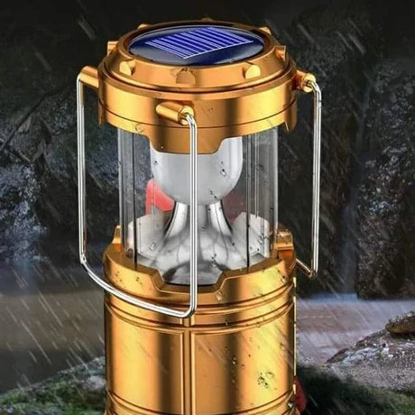 Outdoor camping lantern solar power