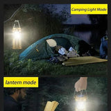 Outdoor camping lantern solar power