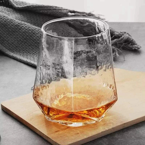 Nordic Diamond Hexagonal Whiskey Glasses Homelux Kenya