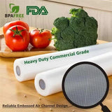 Vacuum Food sealer rolls BPA free commercial grade bag rolls