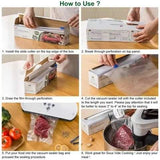 Vacuum Food sealer rolls BPA free commercial grade bag rolls