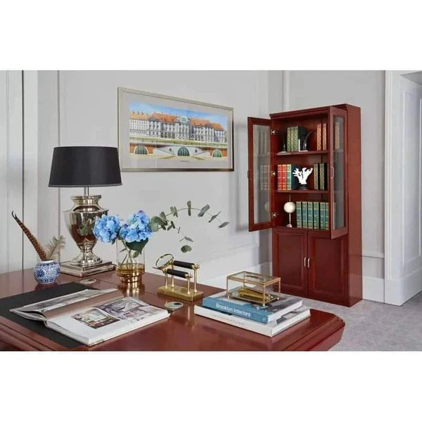 Executive 3 Door Bookcase/Office Cabinet