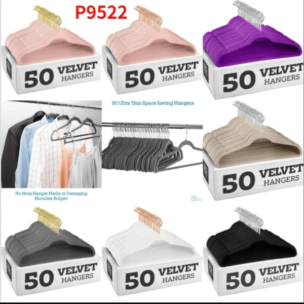 5pcs Velvet Hangers