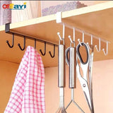 Under the Shelf Multi-purpose Hooks