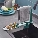 Multifunctional Telescopic Expandable Sink Organizer