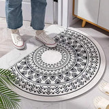 Nordic Style Semi Circle Entrance Door Mat