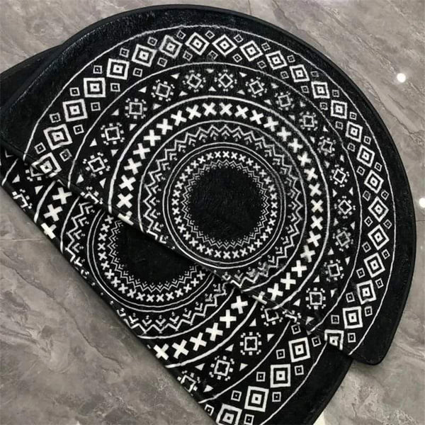 Nordic Style Semi Circle Entrance Door Mat