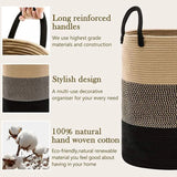 Large Woven Laundry Hamper Baskets