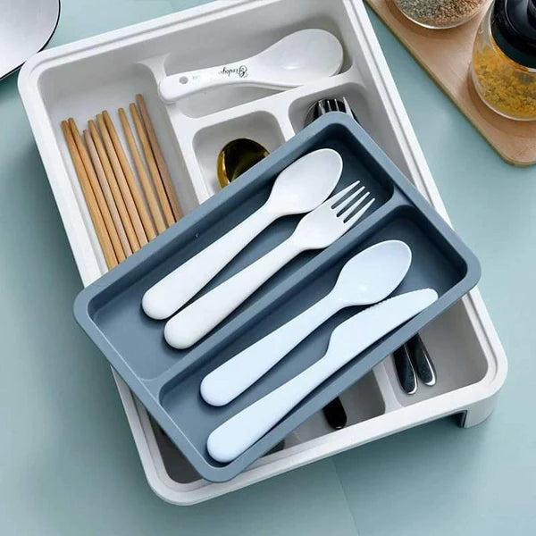 IDesign Linus Expandable Kitchen Drawer - One News Page VIDEO