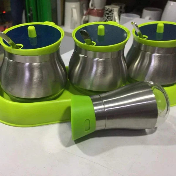 Stainless Steel Condiments Set