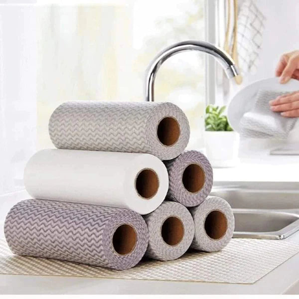 50Sheets/Roll Reusable Kitchen Tissue